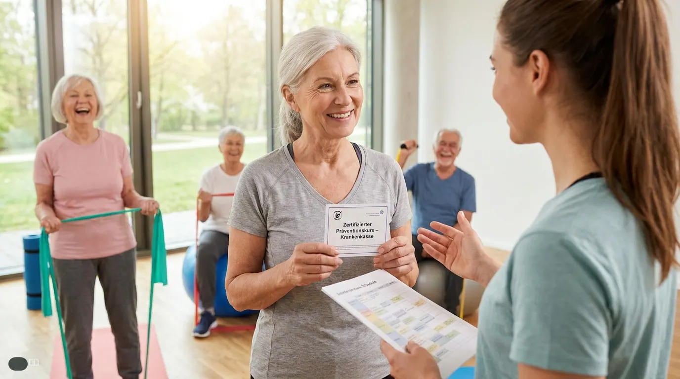 Symbolbild zu „Günstiger ins Fitnessstudio: So nutzen Sie den Präventionskurs Krankenkasse" — KI-generiert.